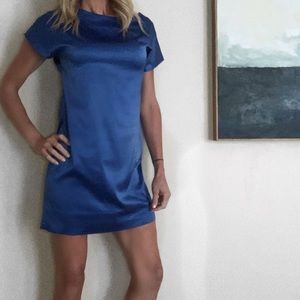 Royal Blue Banana Republic Shift Dress
